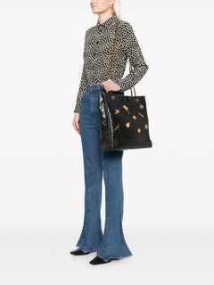 Chanel 1994 Timeless Bag Rare Vintage  Limited Edition Lucky Charm Black Tote