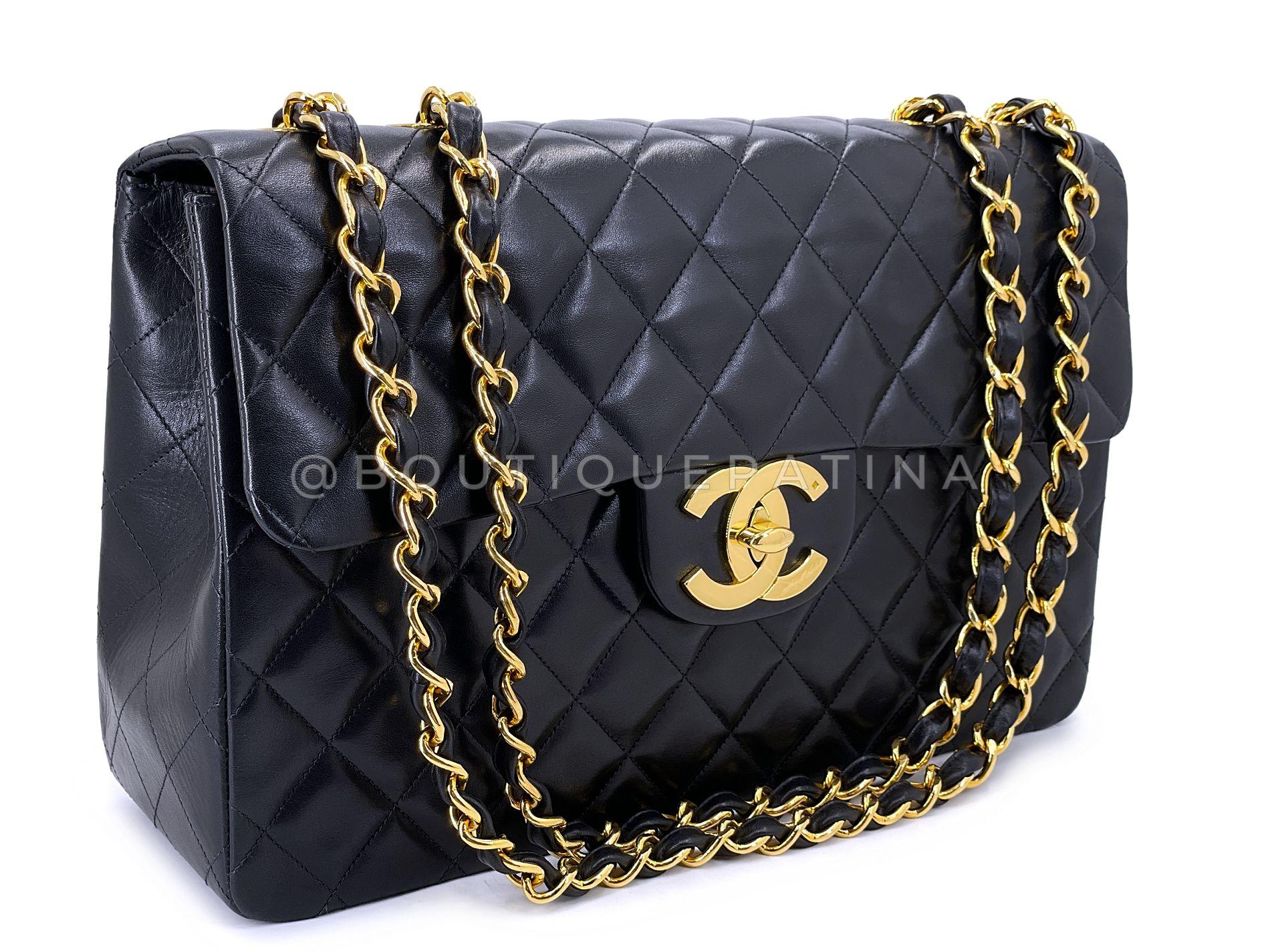 Store item: 68171
Every vintage Chanel enthusiast knows how difficult it is to find this exact model with minimal creases and maximum puff, but this is one of our goals at Boutique Patina - to deliver 30- and 40-year old excellent-pristine vintage