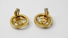 Chanel 1994 Vintage CC Logo Earrings