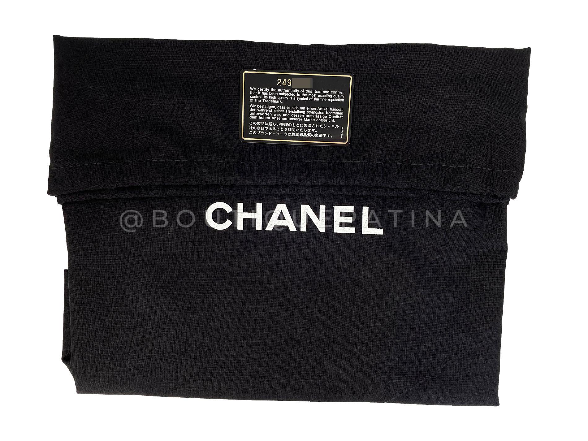 Chanel 1994 Vintage XL Quilted Box Vanity Case Bag 24k GHW 68031 For Sale 11