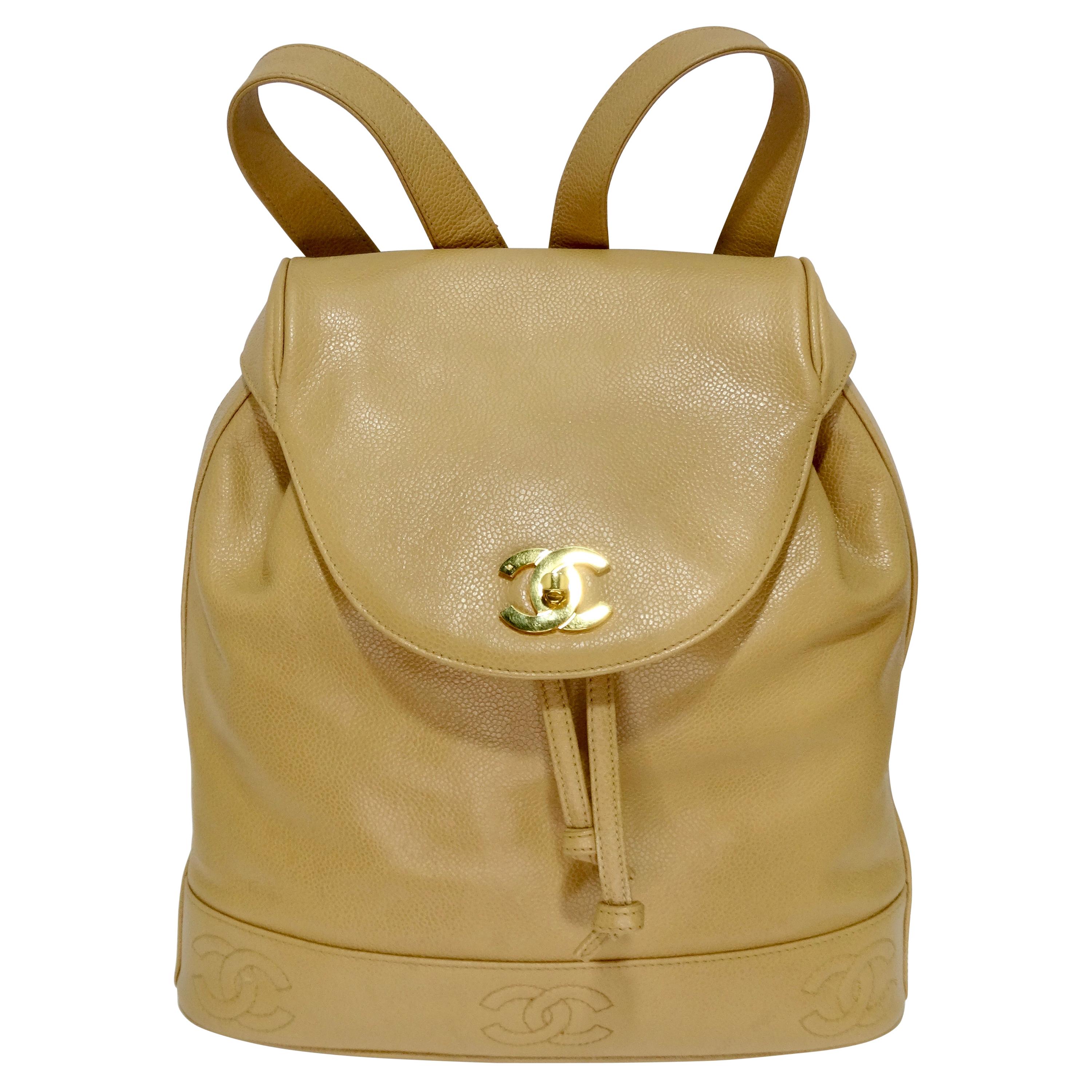 CHANEL Super Rare Mini Velvet Backpack 1990's MINT at 1stDibs chanel