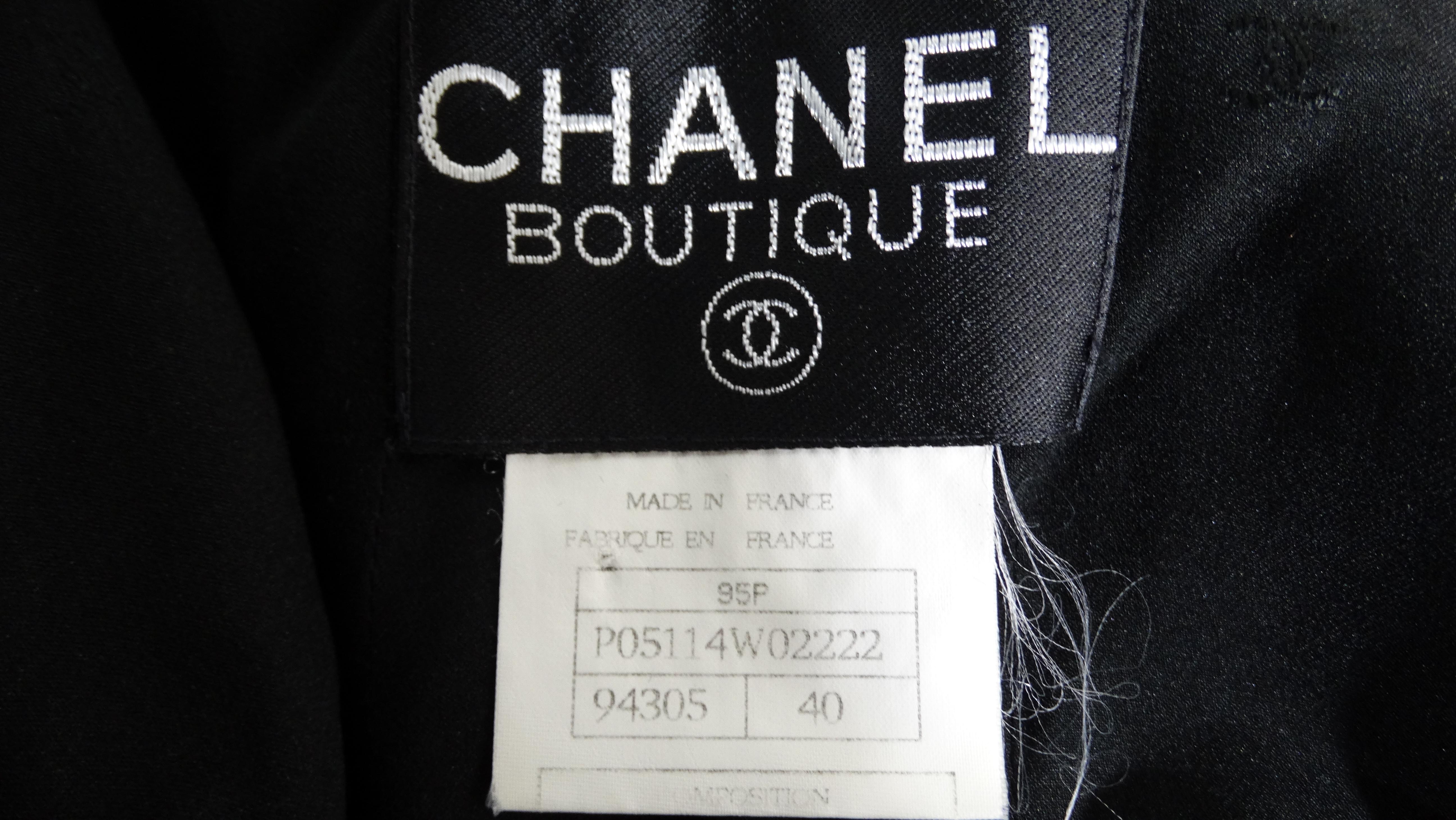 Chanel 1995 Jumpsuit W/ Matching Bolero  1