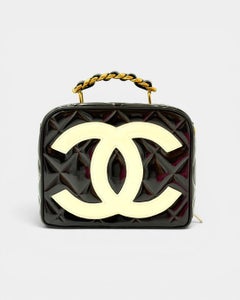 Chanel 1995 Massive Logo Vanity Bag