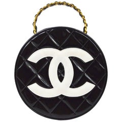 Chanel 1995 Round Vanity Handbag