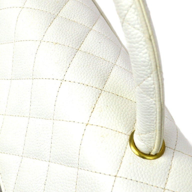 Chanel 1996-1997 Classic Flap Handbag Medium For Sale at 1stDibs