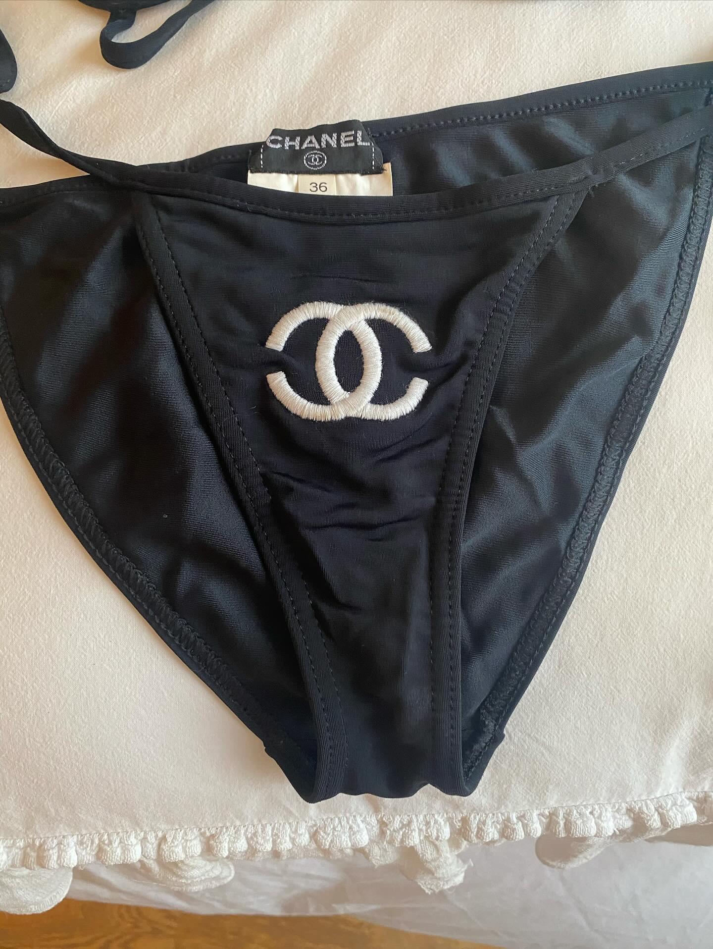 Chanel 1996 Iconic Micro Bikini Sz 36 3