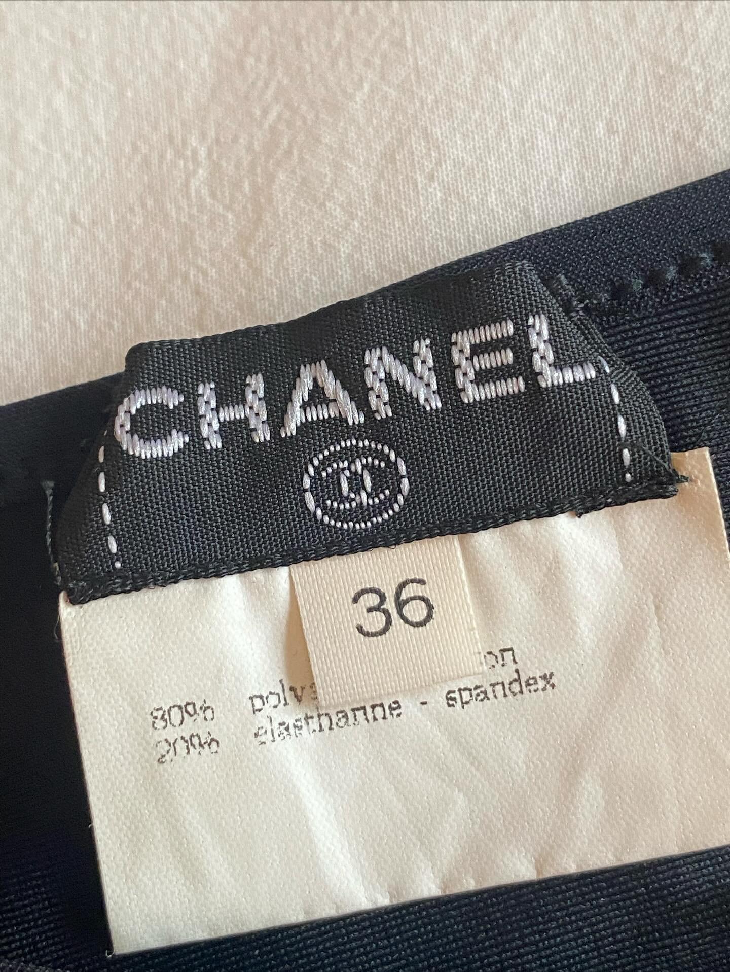 Chanel 1996 Iconic Micro Bikini Sz 36 4