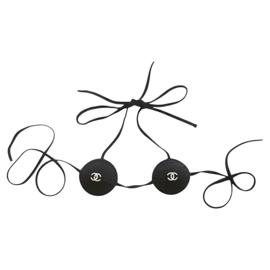 Top de bikini Chanel 1996 Micro en vente