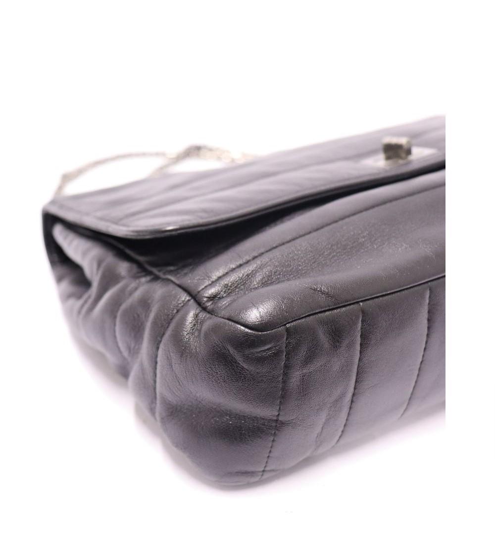 Chanel 1997/1999 Vintage Horizontal Stitch Flap Bag 1