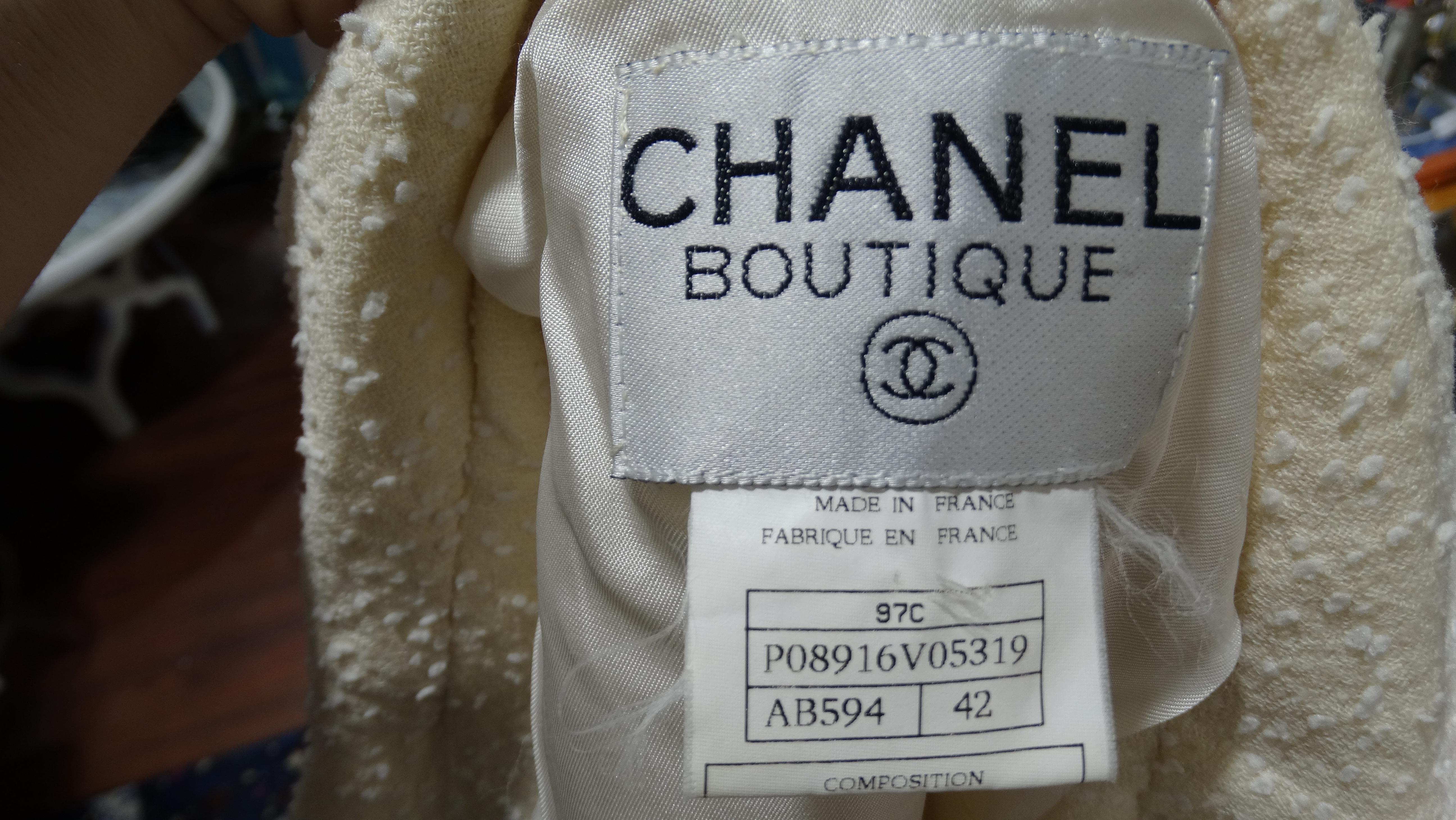 Chanel 1997 Cruise Collection Wool Blazer 1