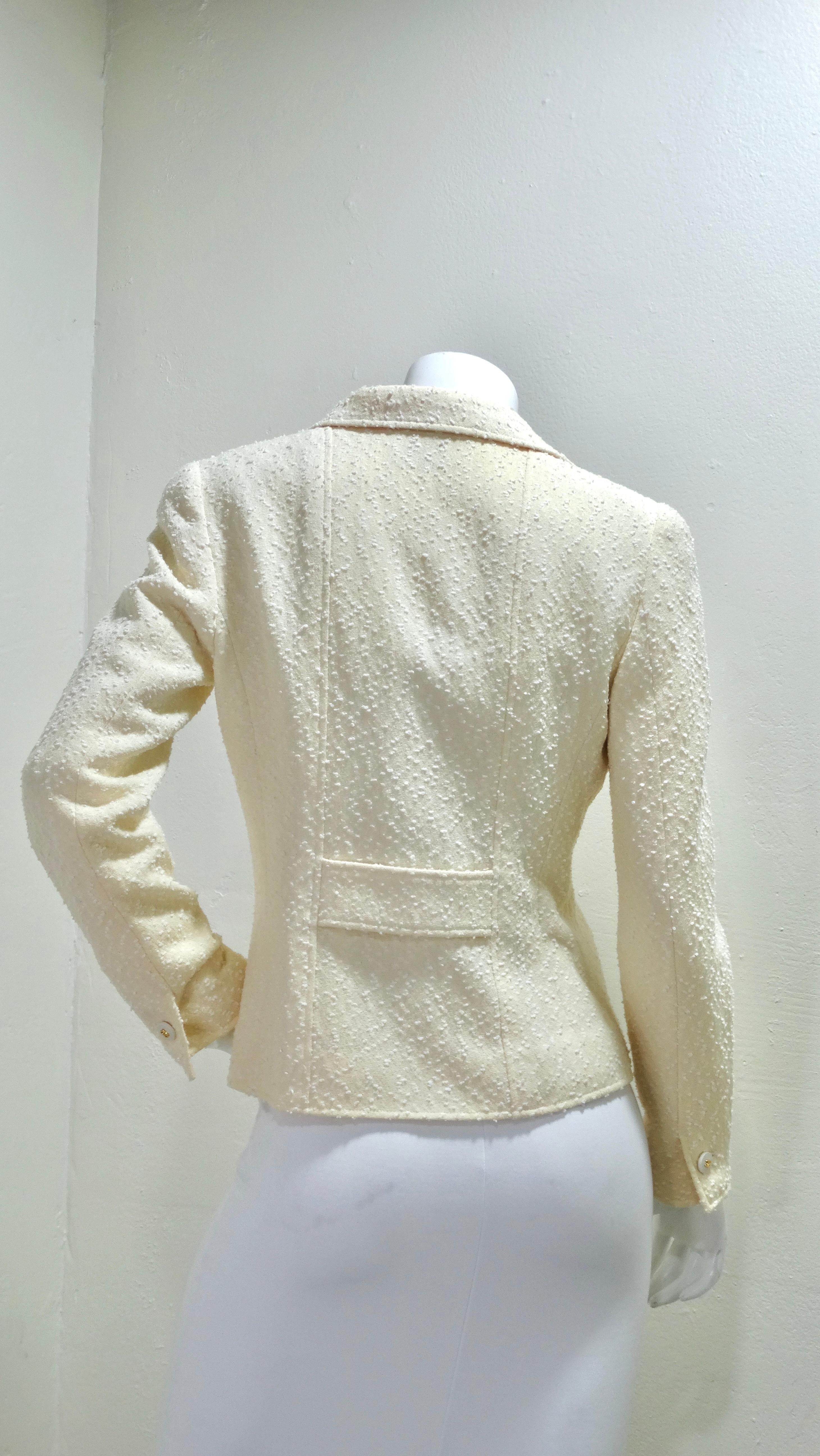 Chanel 1997 Cruise Collection Wool Blazer 3