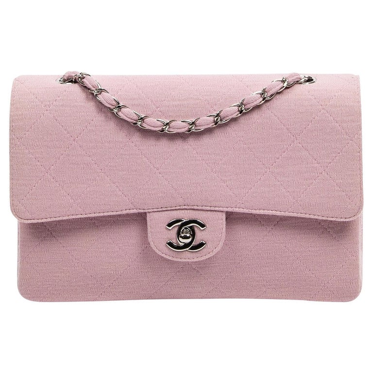 Chanel 1997 Pink Classic Single Flap Bag For Sale at 1stDibs