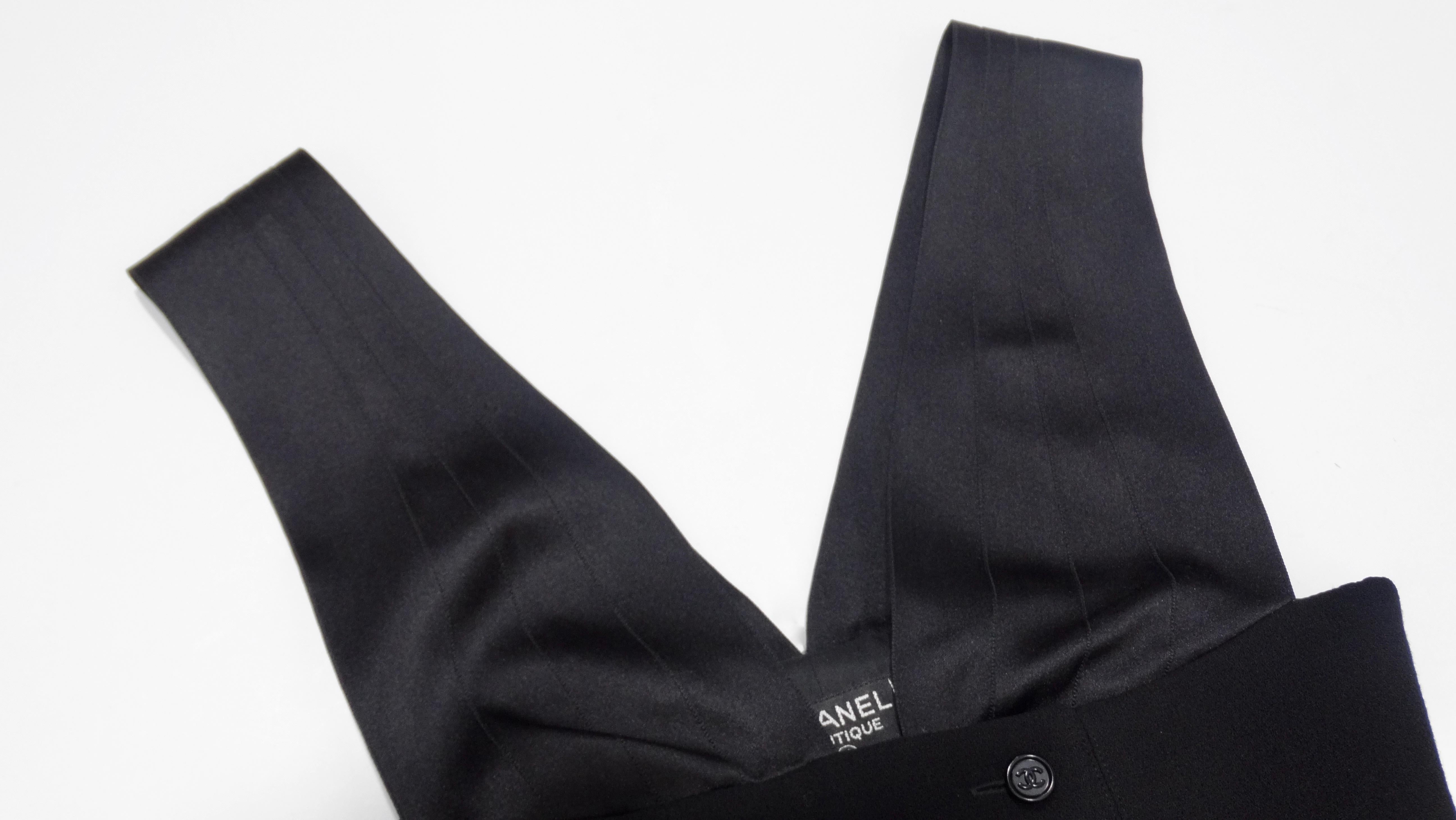 Chanel 1997 Tuxedo Vest 1