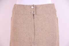 Chanel 1998 98P linen skirt