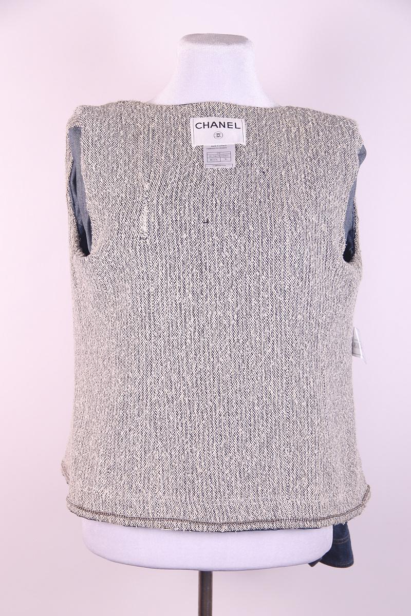 Chanel 1999 cruise collection 99с denim jacket For Sale 6