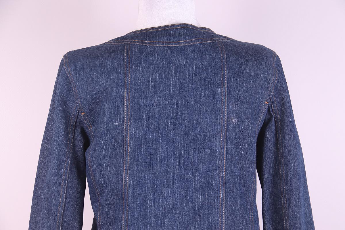 Chanel 1999 cruise collection 99с denim jacket For Sale 2