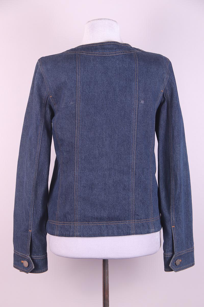 Chanel 1999 cruise collection 99с denim jacket For Sale 3