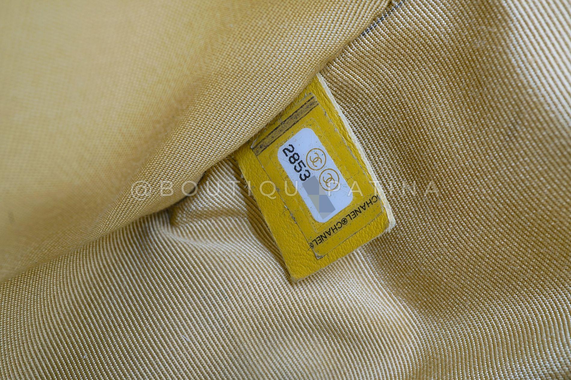 Chanel 19A Egypt Gold Crocodile Graffiti Boy Bag Medium GHW Paris-New York 68578 For Sale 9