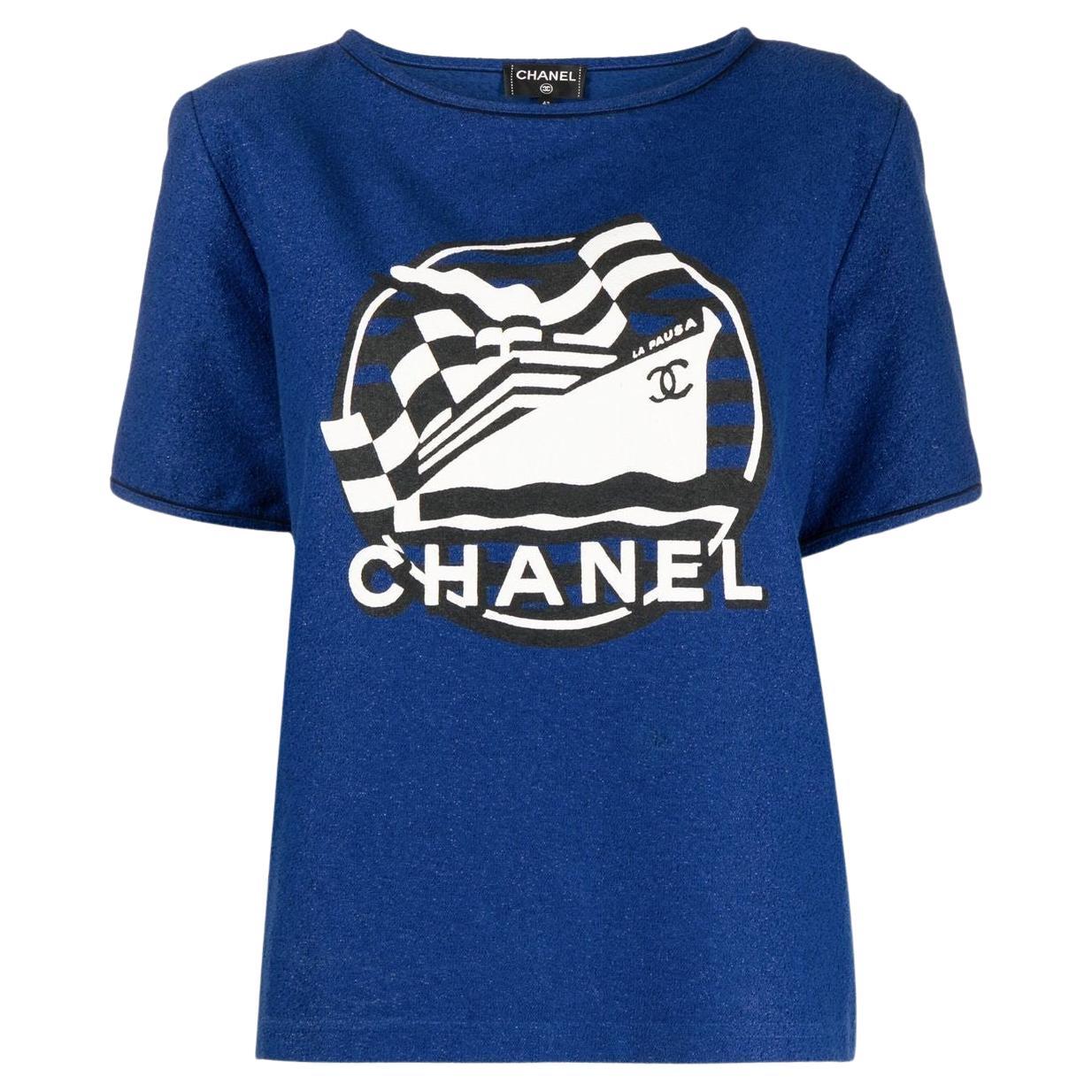 Chanel 19C La Pausa Top For Sale at 1stDibs