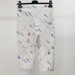 Chanel 19K CC Ski Graffiti Print Leggings Pants Trousers