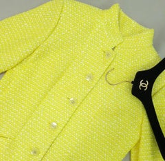 Chanel 19S Yellow Tweed Jacket