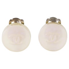 Chanel 2000 Resin CC Earrings