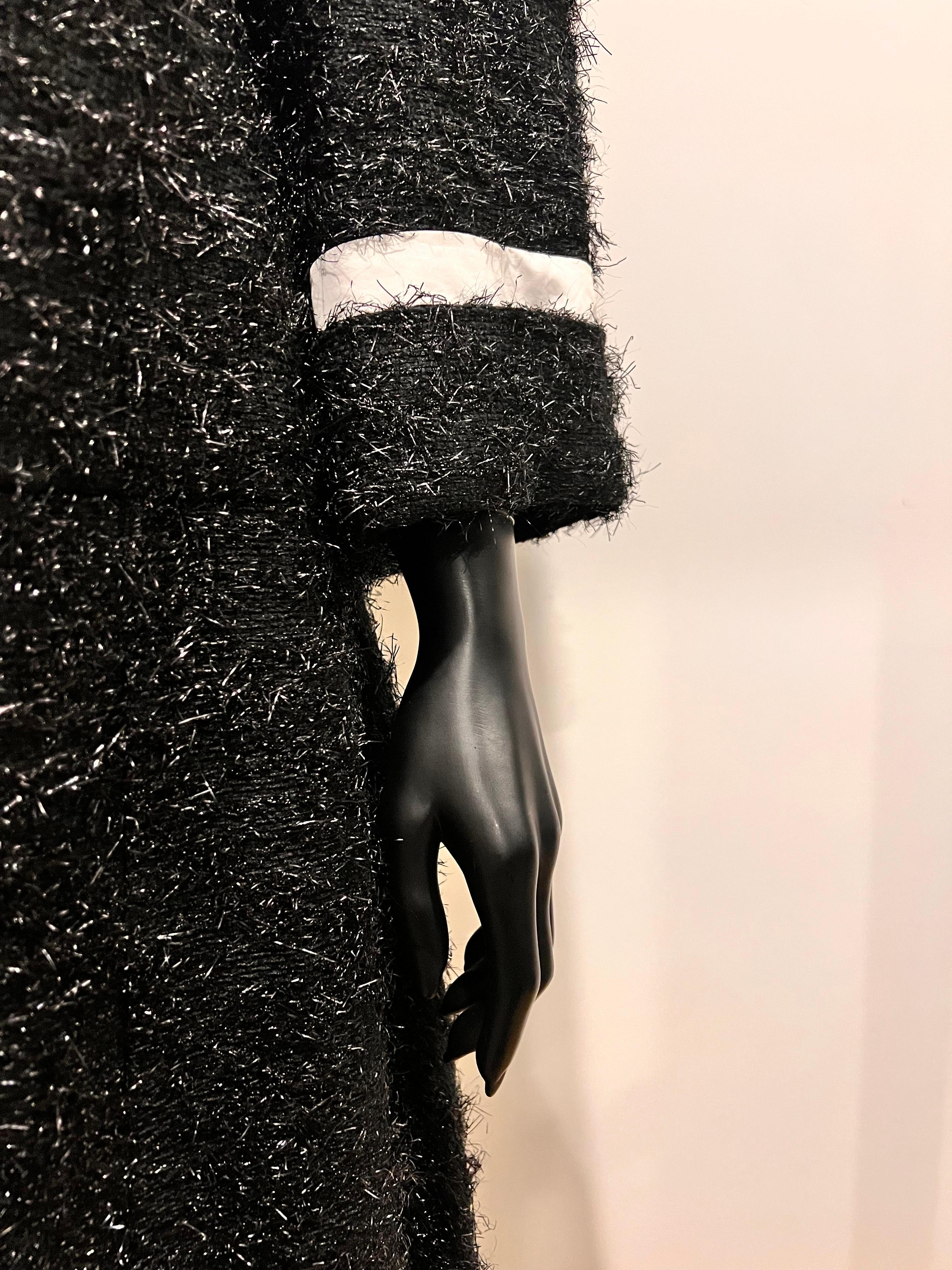 Chanel 2000's Mantel und Rock Set mit Reißverschluss im Angebot 9