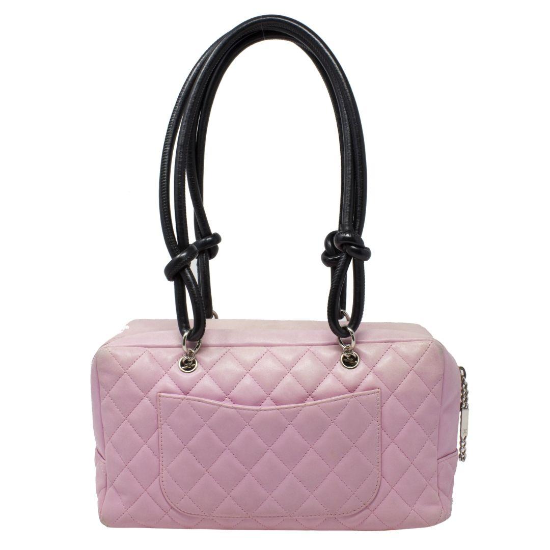 Women's or Men's Chanel 2000s Pink Quilted Shoulder Bag For Sale