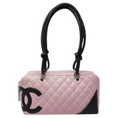 Chanel 2000er Rosa gesteppte Umhängetasche