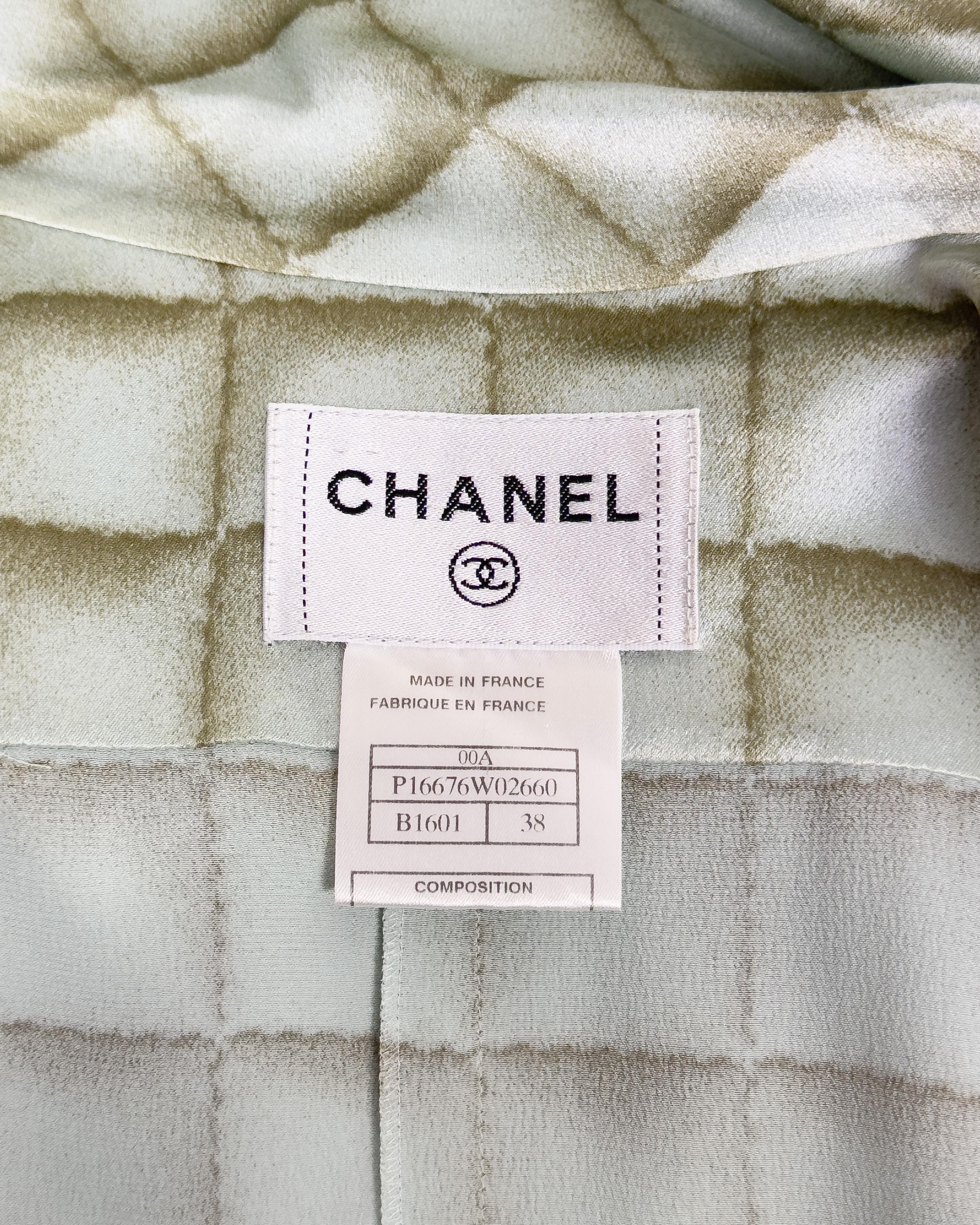 Chanel  2000's  Sleeveless Silk Dress For Sale 2