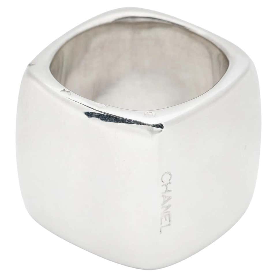 Channel Rungs Chanel Rings - 103 For Sale at 1stDibs | vintage chanel ring, chanel ...