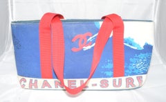 Chanel 2002 Canvas Surf Collection Tote Bag