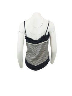 Chanel 2002 Cruise Navy/White Stripe Camisole