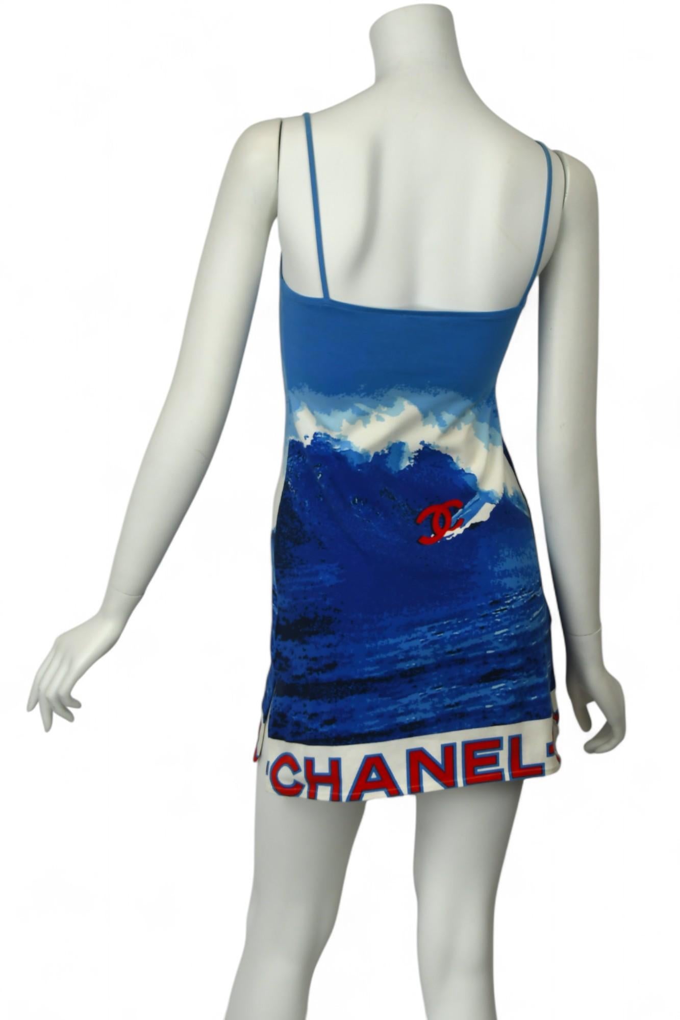 Chanel 2002 Surf-Line Camisole-Kleid  Größe US 6 im Angebot 1