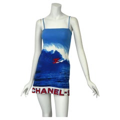 Chanel 2002 Surf-Line Camisole-Kleid  Größe US 6