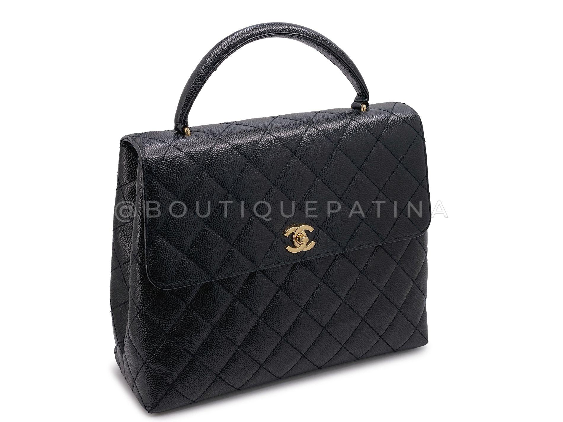 Store item: 68013
For 20 years, Boutique Patina has specialized in sourcing and curating the most pristine vintage and collectible accessories by searching closets around the world.  

Before the Coco Handle and the Trendy CC, Chanel released their