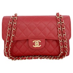 Red Chanel Bags - 92 For Sale on 1stDibs  red chanel bag gold chain, red  chanel boy bag, red chanel bag vintage