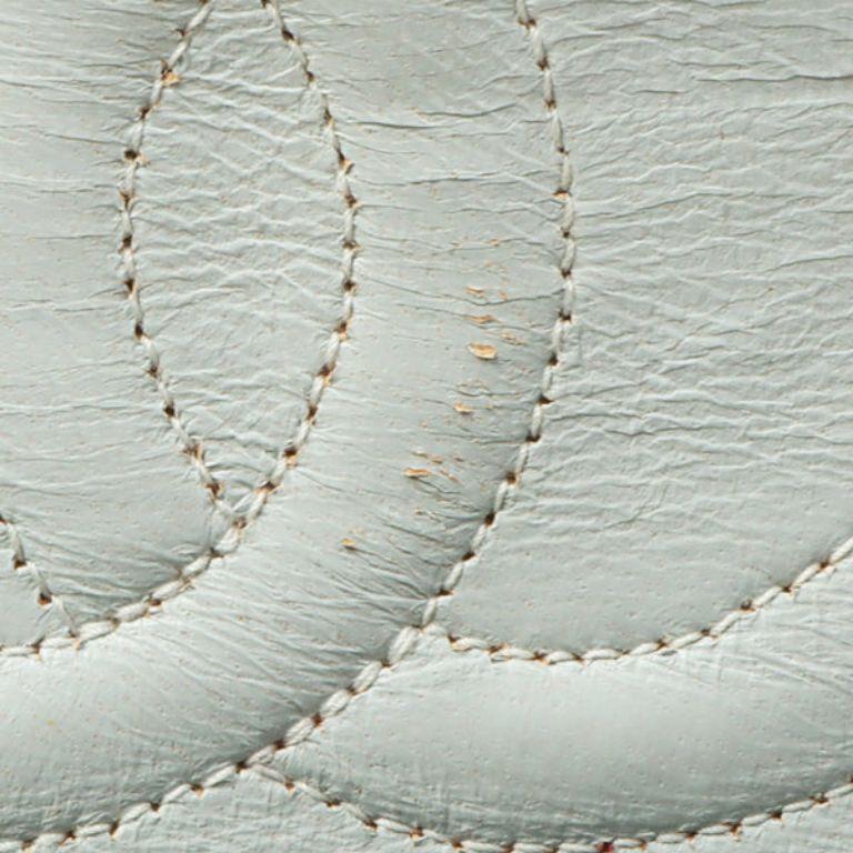 Chanel 2003 Cotton Flower Design Print Classic Flap Chain Bag 25cm For Sale 14