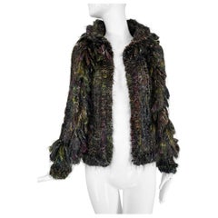 Chanel 2003A Multi Colour Tweed Unlined Jacket Shaggy Fringe Trim
Scarf 36 Chanel 2003A Multi Colour Tweed Unlined Jacket Shaggy Fringe Trim
Scarf 36