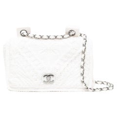 Chanel 2004 Classic Flap Crochet Shoulder Bag