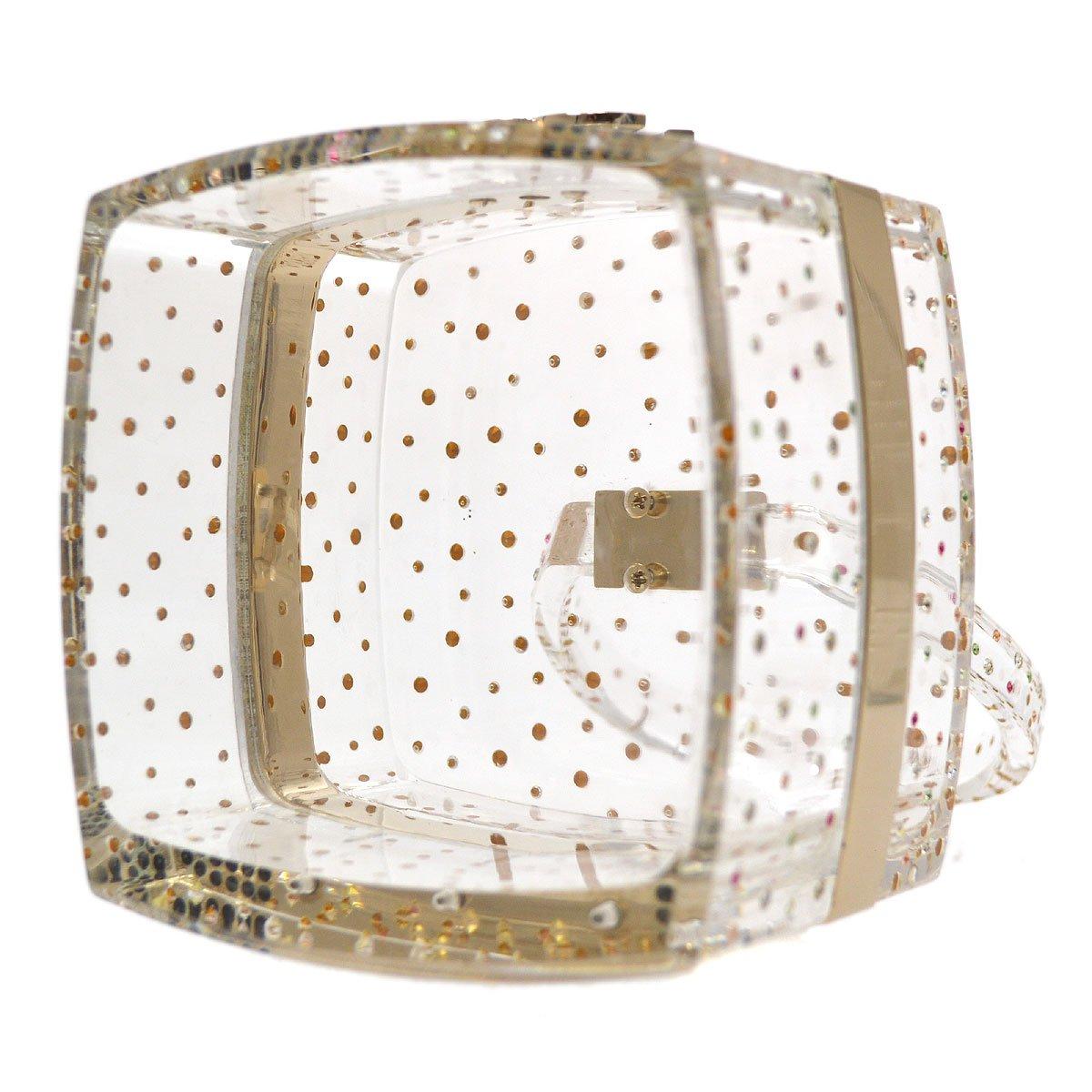Beige Chanel 2004 Hand Vanity Bag For Sale