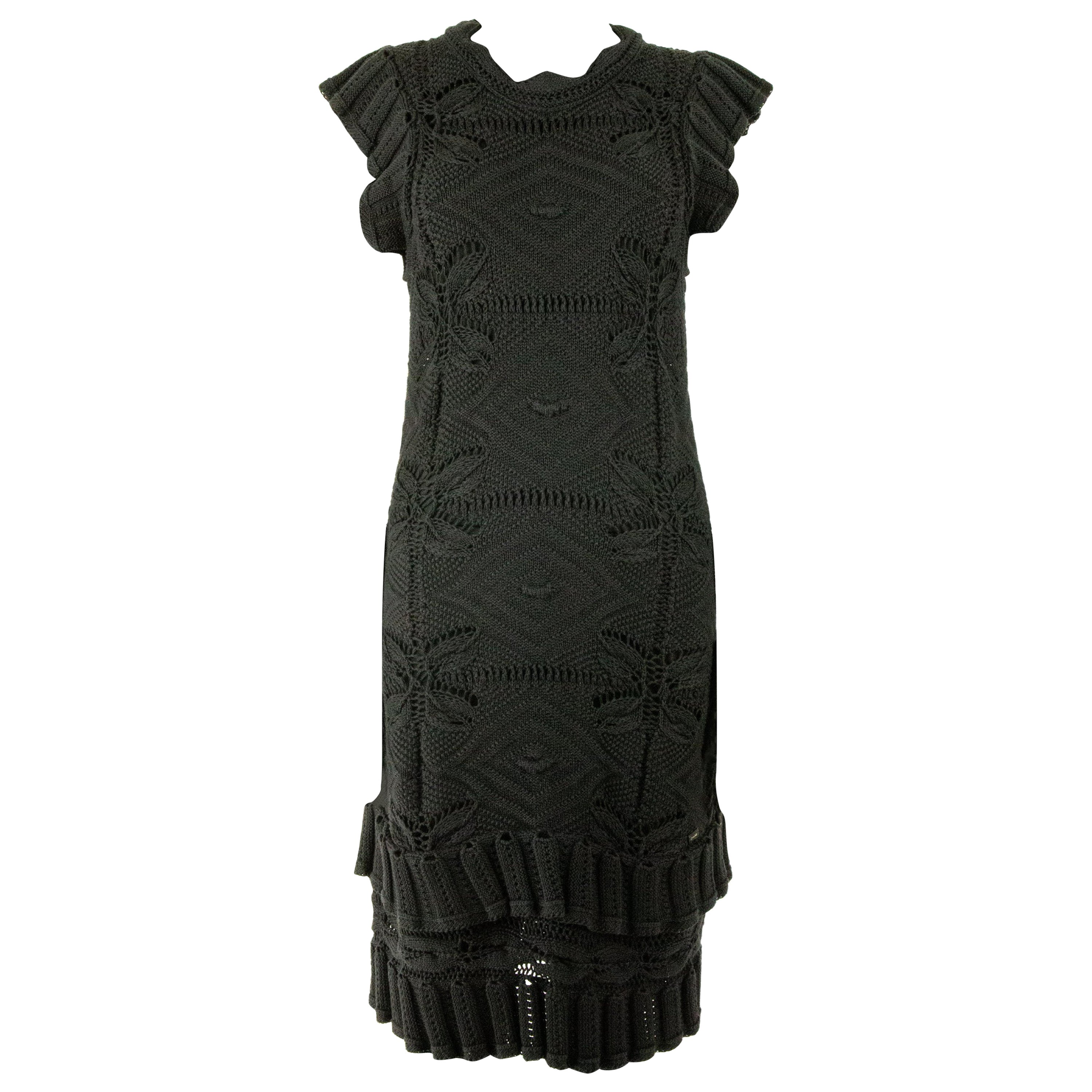Robe en crochet collection d'été 2004 de Chanel