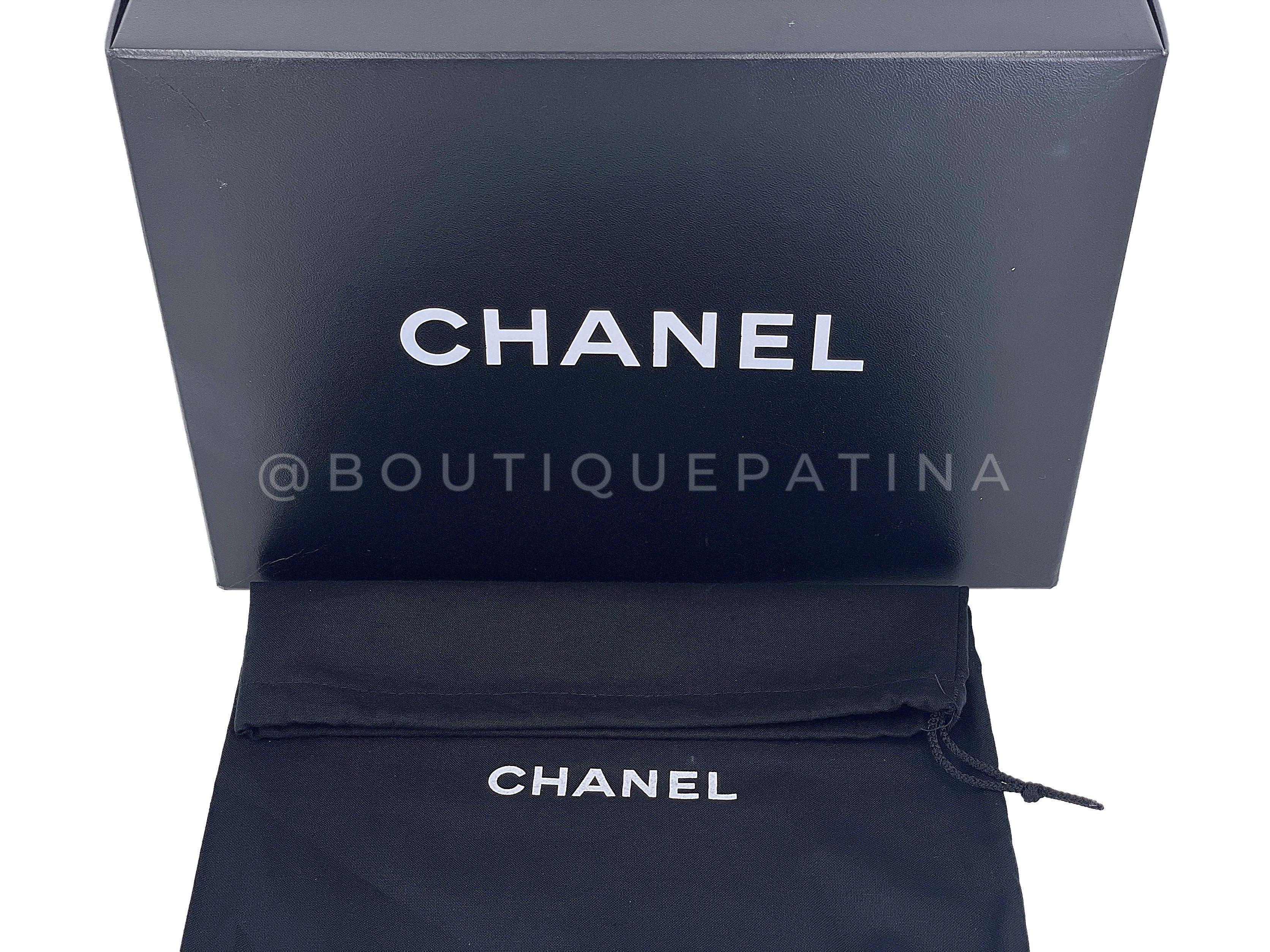 Chanel 2004 Vintage Sakura Pink Square Mini Flap Bag 24k GHW 67727 en vente 9