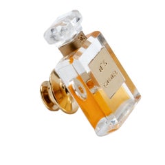 Chanel 2005 Broche Pins Parfum N5 Iconic N5 Perfume Pin Brooch