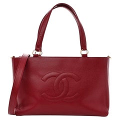 Chanel 2005 Caviar Cerf Executive Business Timeless Large Tote Bag