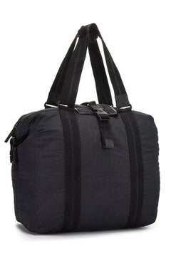 Chanel 2005 Nylon Sport Gym Travel Quilted Nylon Large Tote Bag