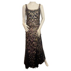 Chanel 2006 Cruise by Karl Lagerfeld Schwereloses Kleid mit Pailletten