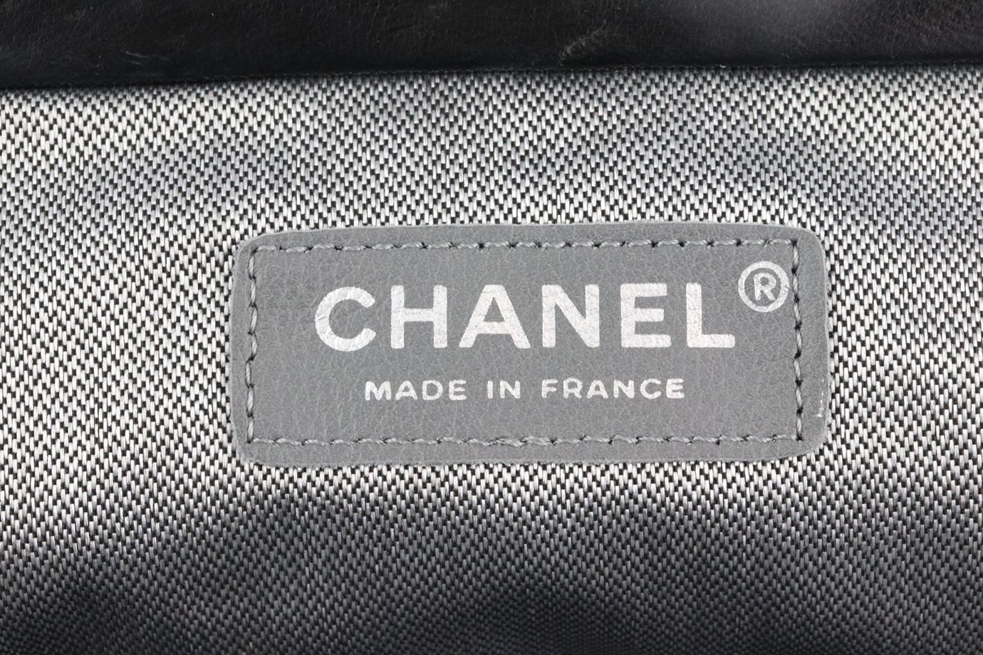 Chanel 2006 Mademoiselle Ligne Quilted Leather Clutch  1