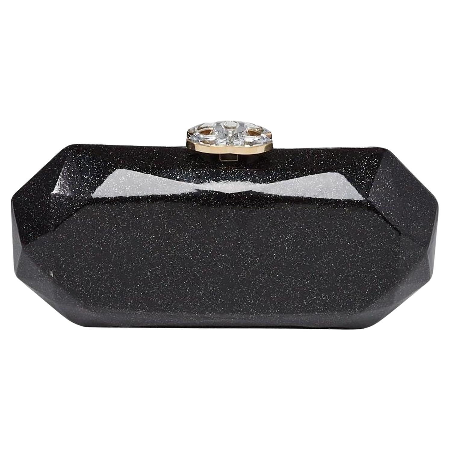 Chanel 2006 Minaudière Crystal Rhinestone Evening Gala Clutch Bag For Sale