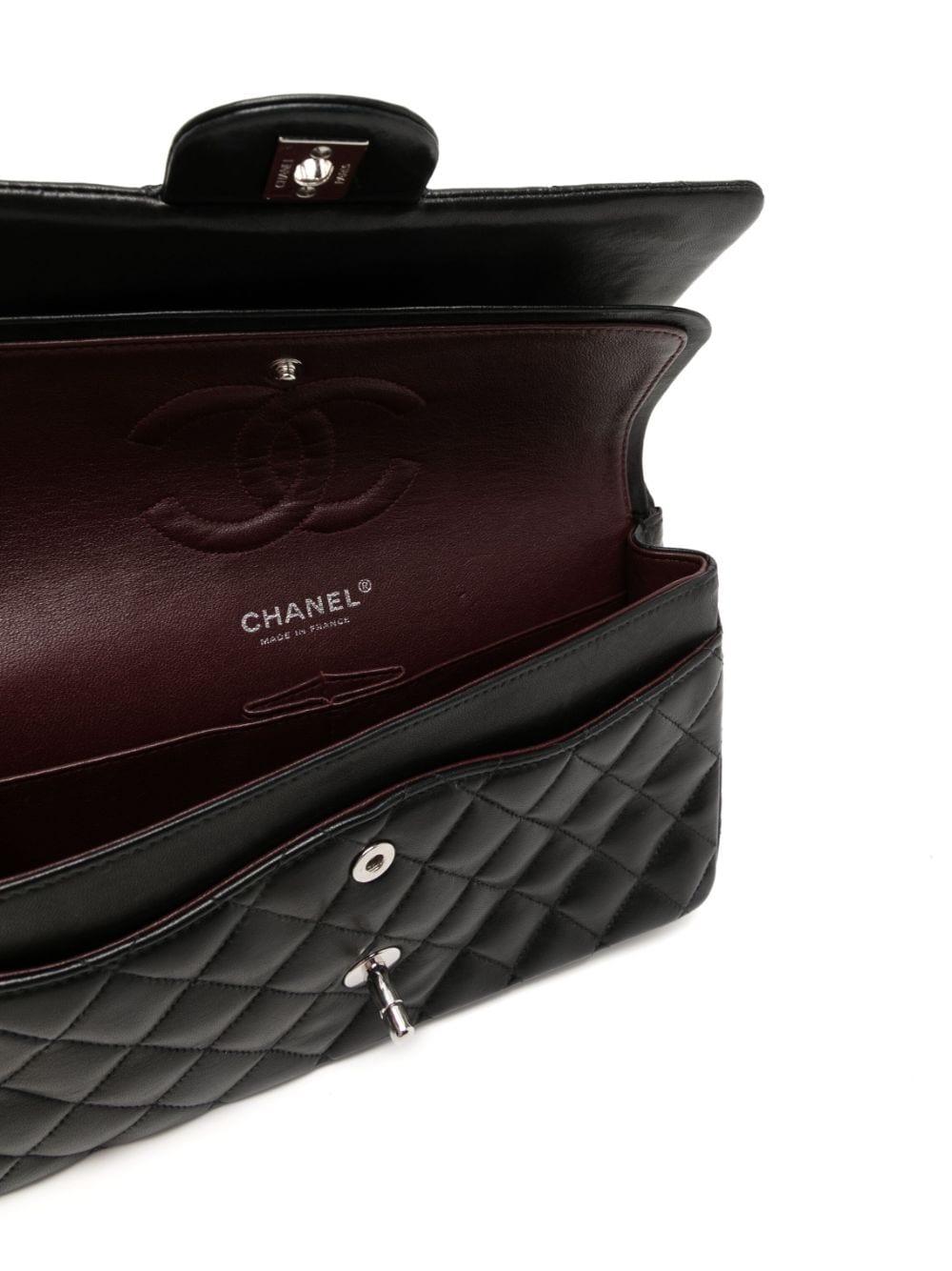Chanel 2006 Vintage 2,55 Medium Classic Double Flap Tasche aus gestepptem Lammfell Medium  4